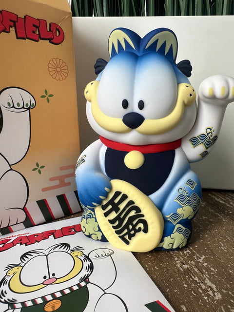 Sunday Claim Sale - Garfield Lucky cat Blue