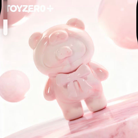 Lulu the Piggy Miniature Mineral Ore Teddy Mining Series