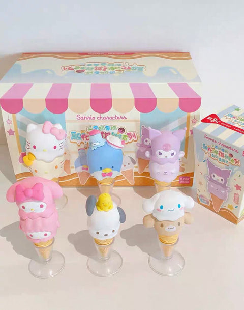 Playtime Unlimited x Sanrio Melty Ice Cream Blind Box Series