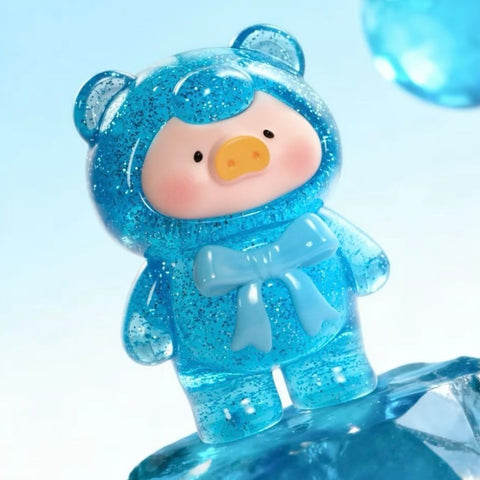 Lulu the Piggy Miniature Mineral Ore Teddy Mining Series