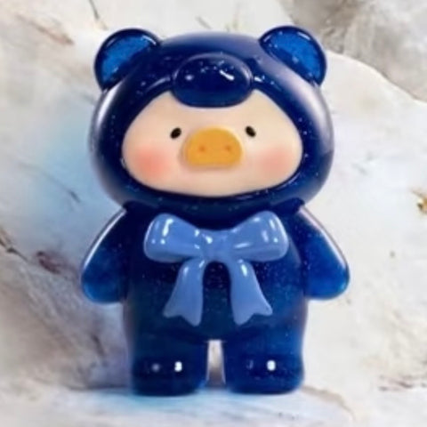 Lulu the Piggy Miniature Mineral Ore Teddy Mining Series