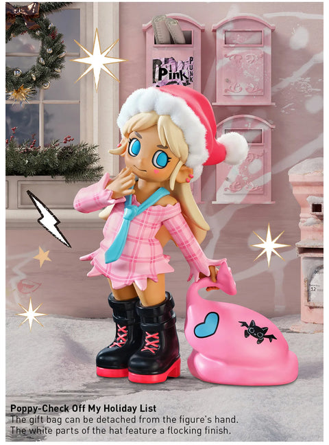 Popmart Lil Peach Riot Holiday Mixtape Series Figures