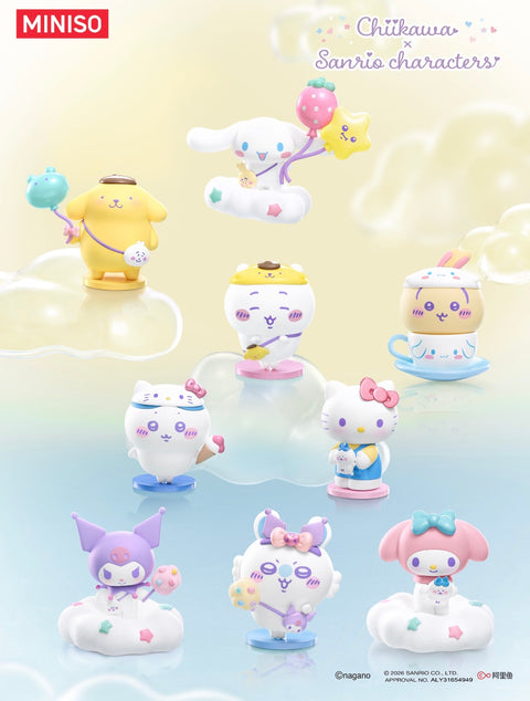 Miniso x Sanrio & Chiikawa Blind Box Series