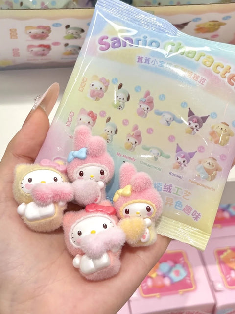 Moetch x Sanrio Fuzzy Rainbow Babies Minis