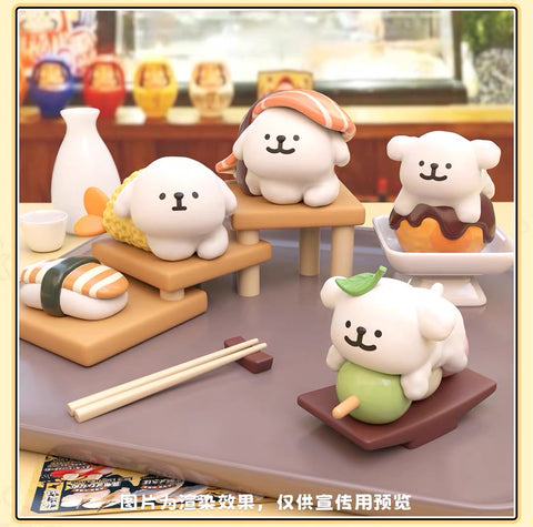 Maltese Line Dog Mini Afternoon Tea Series
