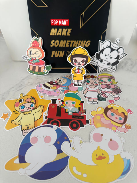 Sunday Claim Sale - popmart sticker lot