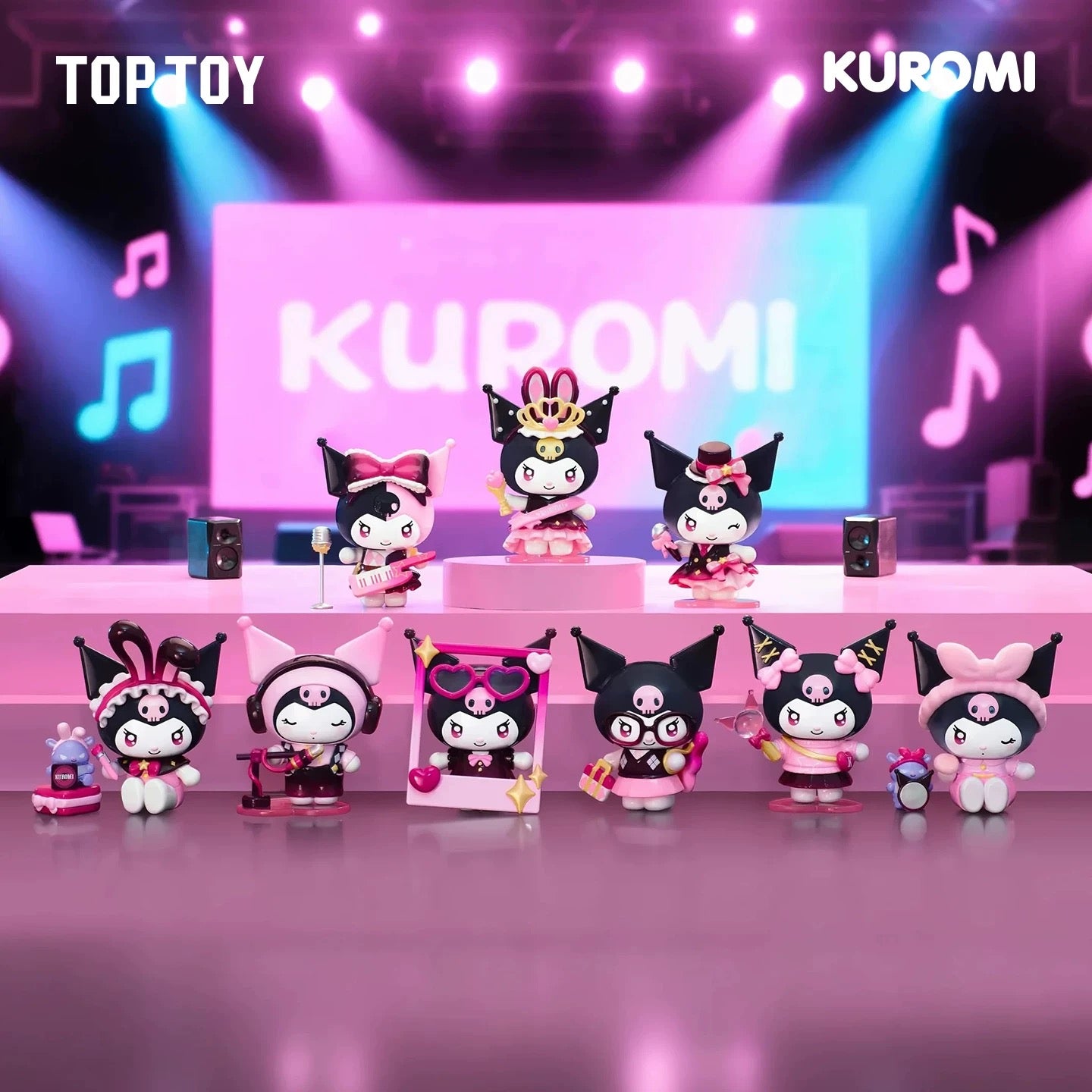 TopToy Kuromi Sparkling Idol Blind Box Series – ToyDonutShop
