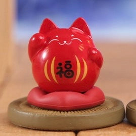 Lucky Daruma Cat Miniatures Series