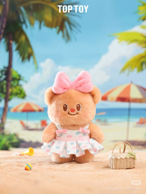 TopToy Butter Bear Versatile Wardrobe Plush Hanger Blind Box Series