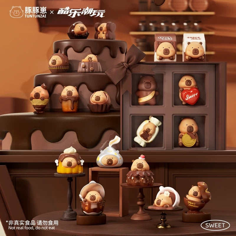 Tuntun Capybara China Pop Up Exclusive Chocolate Minis – ToyDonutShop