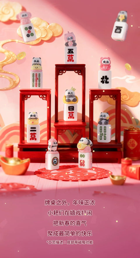 ToyCity x Mr. Pa Sakura Mahjong Miniature Series