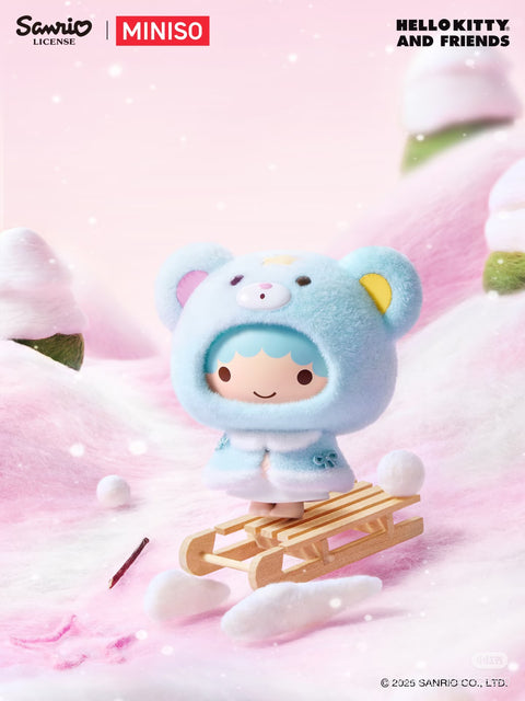 Miniso x Sanrio Winter Coat Face Changing Pendant Blind Box Series