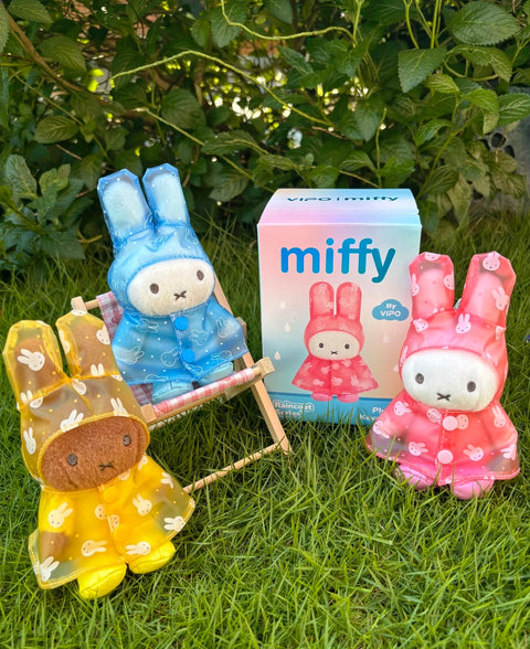 VIPO x Miffy Raincoat Plushie Blind Box Series