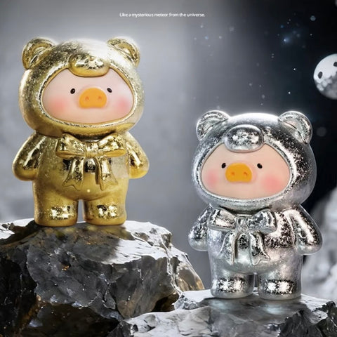 Lulu the Piggy Miniature Mineral Ore Teddy Mining Series