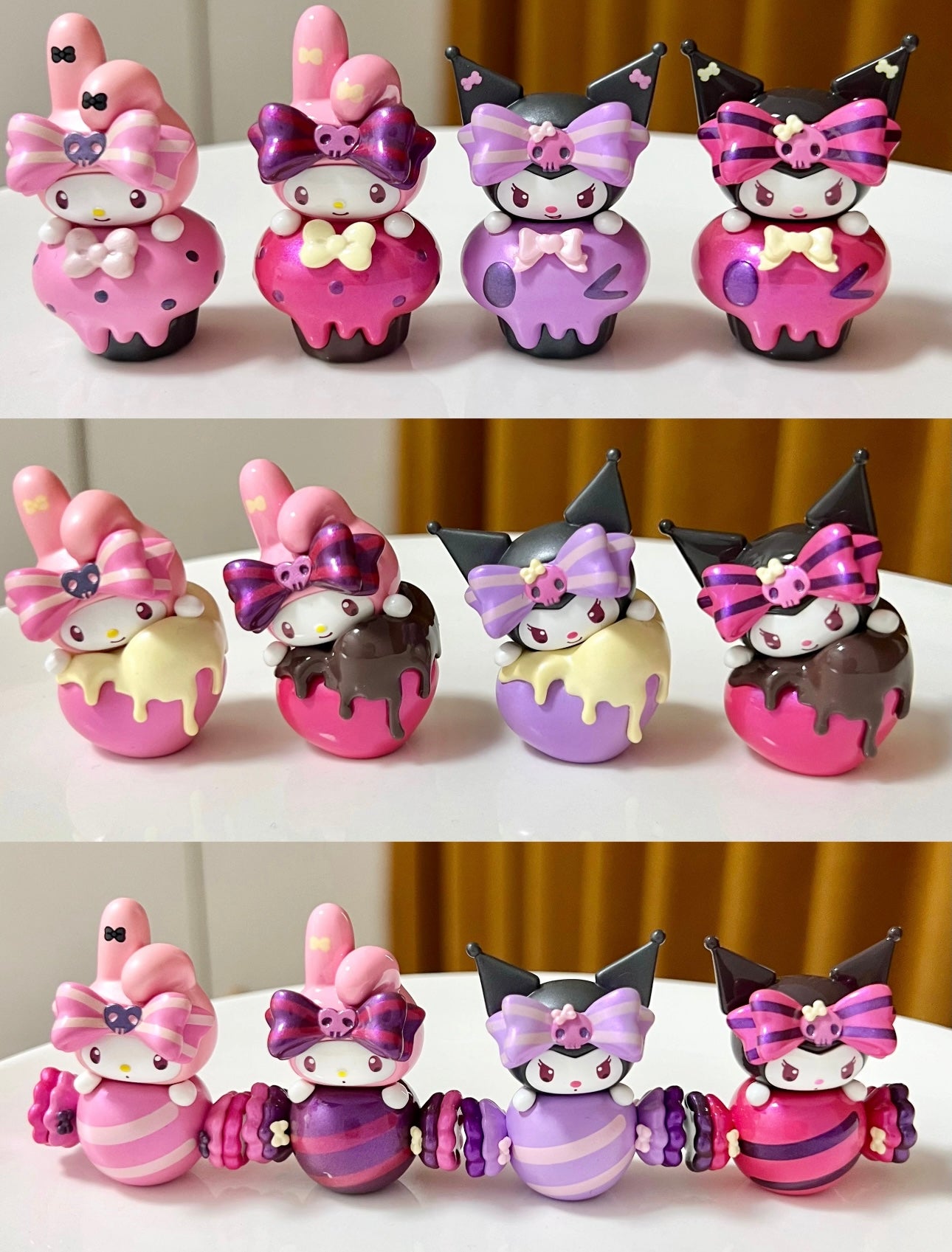 Moetch My Melody and Kuromi Berry Chocolate Miniature – ToyDonutShop