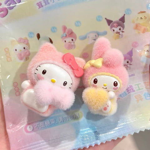 Moetch x Sanrio Fuzzy Rainbow Babies Minis