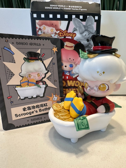 Sunday Claim Sale - Scooge is rich rich Popmart Dimoo