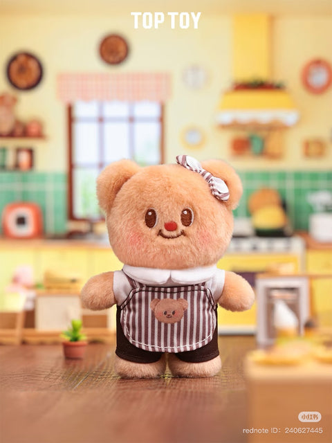 TopToy Butter Bear Versatile Wardrobe Plush Hanger Blind Box Series