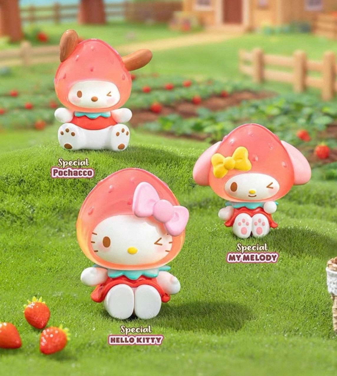 TopToy x Sanrio Strawberry 🍓 Candy Series – ToyDonutShop