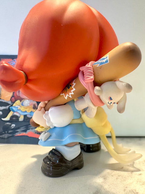 Sunday claim sale - Big red Head Doll