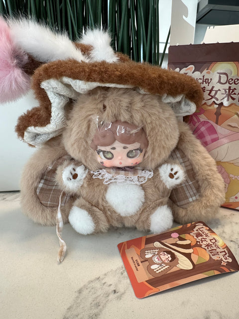 Sunday Claim Sale - Baby Nai Plush Bunny Witch Warm Mocha
