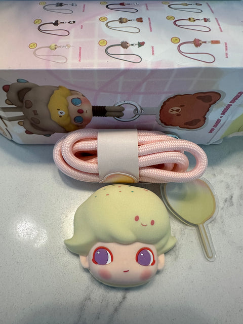 Sunday Claim Sale - Dimoo Phone Hanger Marshmallow