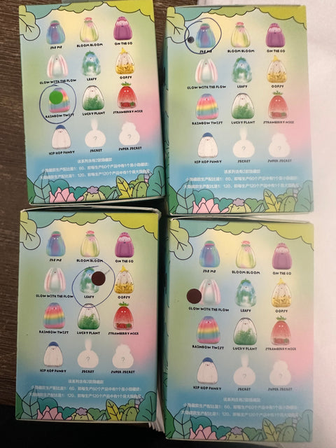 ToyDonut 5th Anniversary Clearance - Set of 4 Popmart magical naturals