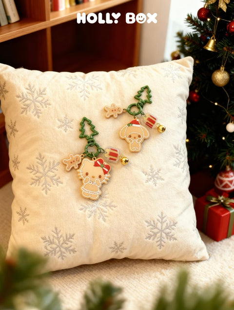 HollyBox x Sanrio Gingerbread Charm Series
