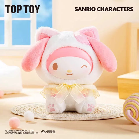 TopToy x Sanrio Play with Kitten Plush Charm Series