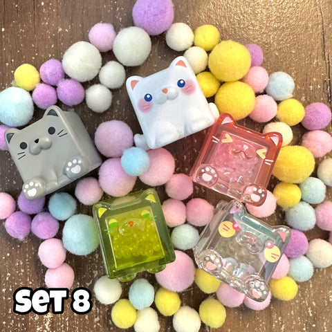 ChocoTeddy Square Cats Jenga Miniature Blind Bag Series 1