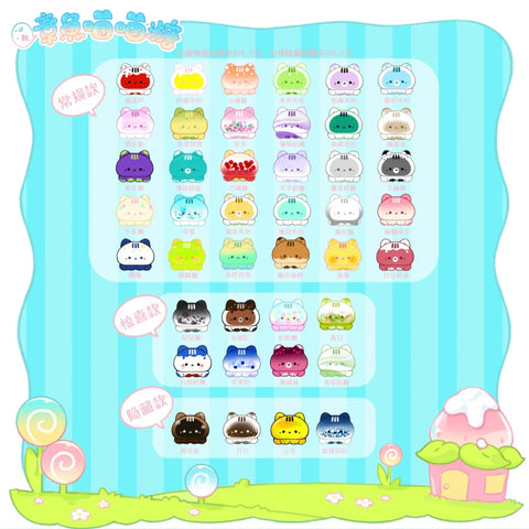 Octopus Kitty Candy Miniature Series 2 by Strawberry Mousetta