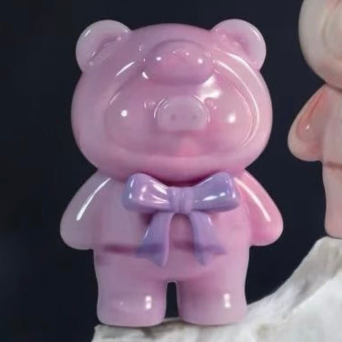 Lulu the Piggy Miniature Mineral Ore Teddy Mining Series