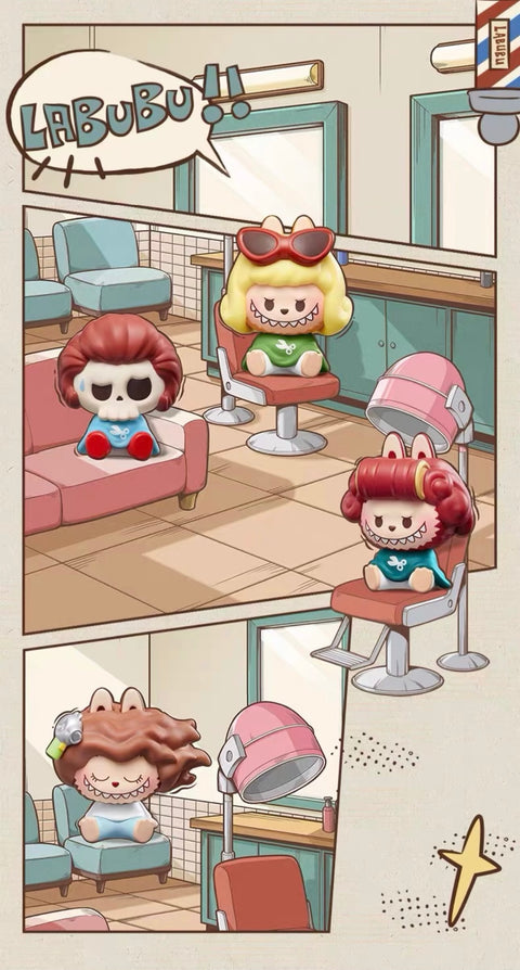 PREORDER - Labubu The Monsters Hair Salon Miniature Pop Bean Series