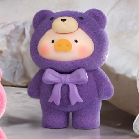 Lulu the Piggy Miniature Mineral Ore Teddy Mining Series