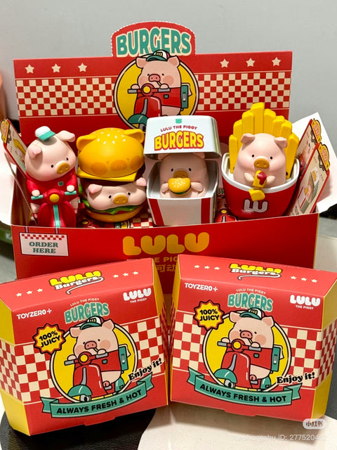 ToyZeroPlus x Lulu the Piggy Fast Foodie Blind Box Series