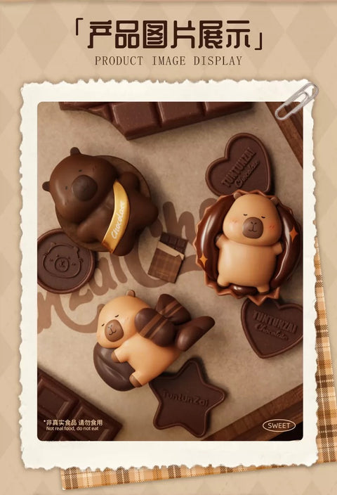 Tuntun Capybara China Pop Up Exclusive Chocolate Minis