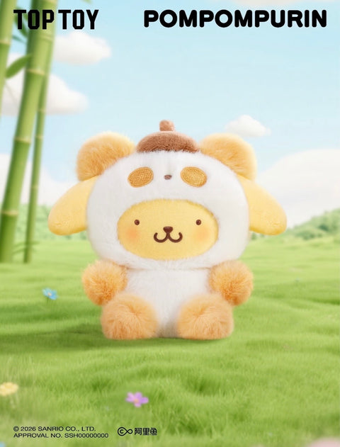 TopToy x Sanrio Panda Plushie Pendant Blind Box Series
