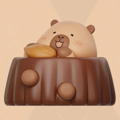 Tuntun Capybara China Pop Up Exclusive Chocolate Minis