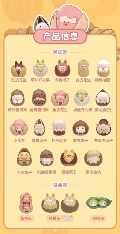 HeyDolls All Star Nuts Miniature Blind Bag Series
