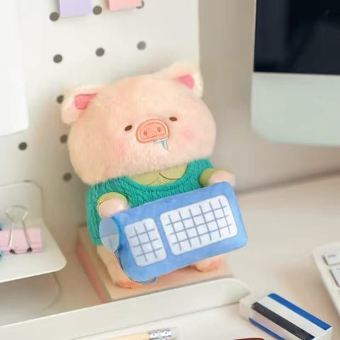Lulu the Piggy My Workplace Partners Plush Blind Box Series