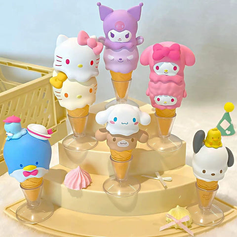 Playtime Unlimited x Sanrio Melty Ice Cream Blind Box Series