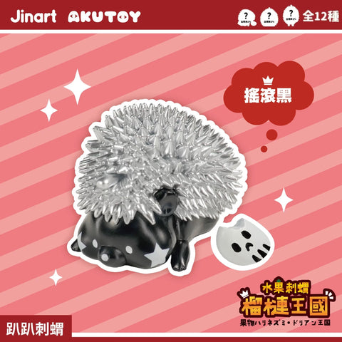 Jinart x AkuToy Durian Hedgehog Kingdom Blind Box Series