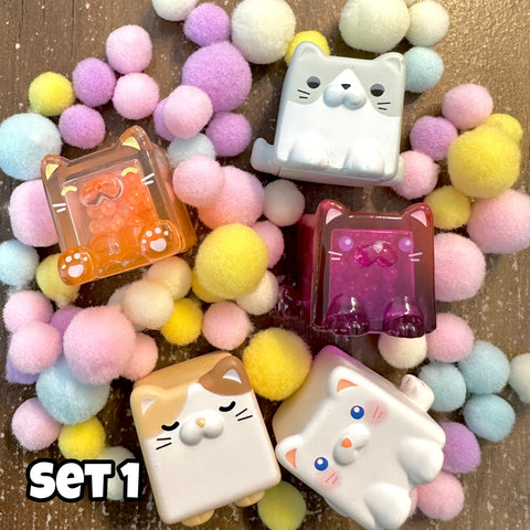 ChocoTeddy Square Cats Jenga Miniature Blind Bag Series 1