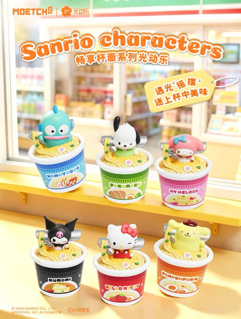 Moetch x Sanrio Yummy Ramen Blind Box Series