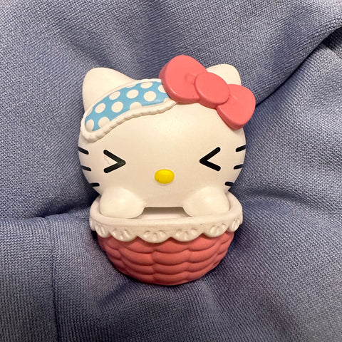 Miniature Sanrio Characters in Baskets