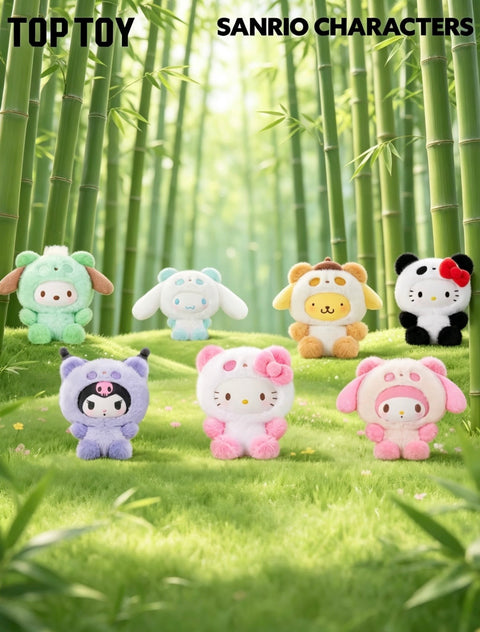 TopToy x Sanrio Panda Plushie Pendant Blind Box Series