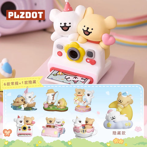 Plzdot x Maltese Line Dog Happy Outing Blind Box Series