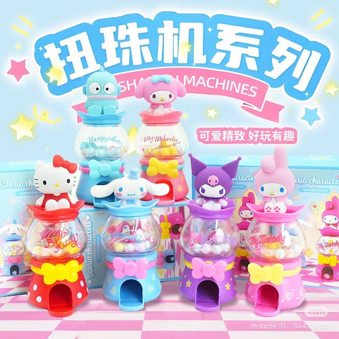 Sanrio Crystal Beads Gachapon Machine Blind Box Seeies