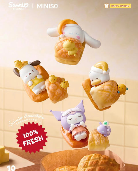 Miniso X Sanrio Happy Baking Blind Box Series