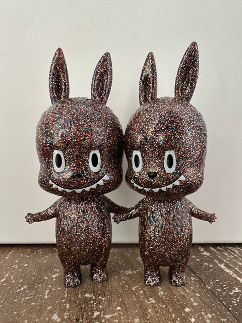 ToyDonut 5th Anniversary Clearance - Pair of spooky Labubu twins